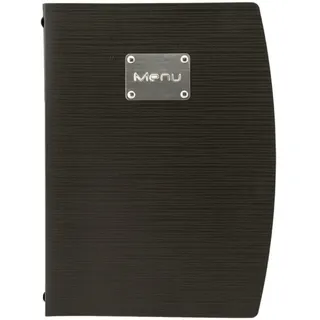 Securit MC-RCA4-BL Zeitschriften- & Zeitungshalter, Schwarz, 34 x 25, 5 x 1, 8 cm