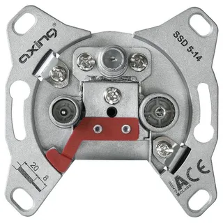 Axing SSD00507 Steckdose Typ F Grau