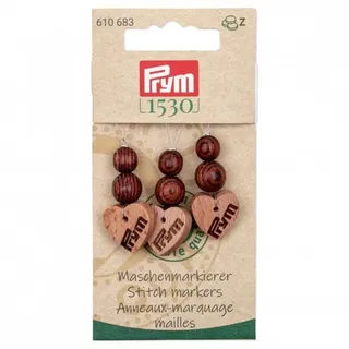 Prym 610683 Maschenmarkierer Holz