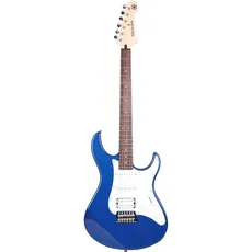 Bild Pacifica 012 BM E-Gitarre blau metallic – Hochwertige Elektrogitarre für Einsteiger in elegantem Design – 4/4 Gitarre aus Holz