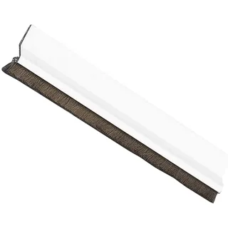 Amig - Emaille Sint BR Marineblau | Zugluftstopper selbstklebend | Türöffner 30V kompatibel | Strapazierfähiges Aluminium | Isolierdüse, Weiß, 820 mm, Aluminium