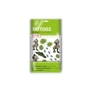 ROTH Klebetattoo Tyrannosaurus verschiedene Motive, 32 Etiketten