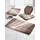 Badteppich Ocean beige 60 x 100 cm