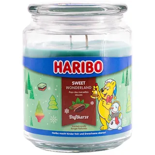 HARIBO Sweet Wonderland Duftkerze 510 g grün