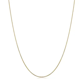 Elli PREMIUM Halskette Damen Basic Kette Klassisch in 585 Gelbgold