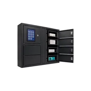 ROTTNER Key Depot 6 Schlüsseltresor anthrazit, Elektronik- und Standardschloss, 57,0 x 11,8 x 46,0 cm, 1 St.