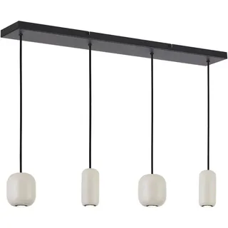 Dieter Knoll Hängeleuchte , Sandfarben , Metall , 12.5x150x90 cm , RoHS, Reach, Europäischer Sicherheitsstandard , höhenverstellbar , Lampen & Leuchten, Leuchtenserien