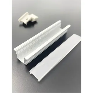 DEVELTRON Alu profile 9 with opal cover - 2.5 m