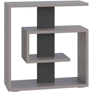 Livetastic Beistelltisch Saly ca. 55x20x57 cm Mokka/Anthr.