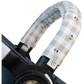 JYOKO KIDS Abdeckung Deckt Griff für Kinderwagen Picnic Vichy, Einzel)