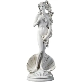 Design Toscano Geburt der Venus 1486 Gartenstatue, 18 x 26,5 x 58,5 cm