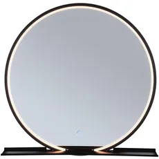 Bild von Miro LED-Spiegelleuchte LED 10,5W Warmweiß Schwarz