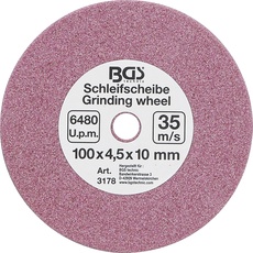 Bild von Schleifscheibe 100x4,5x10mm für Sägekettenschärfgerät
