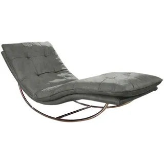 W.Schillig Relaxliege daily dreams Polyester 75 x 85 x 169 cm grau mit Kissen