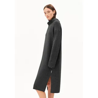 ARADIAA KLEID |  recyceltem Woll-Mix - grau (M)