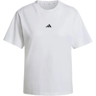 adidas Essentials Small Logo Cotton T-Shirt Damen weiß L