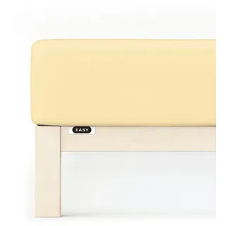 Easy Jersey 180 x 200 - 200 x 220 cm yellow mid
