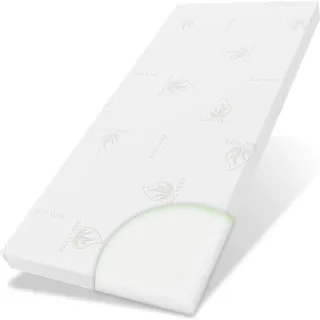 eloneo Topper 90 x 190 cm weiß