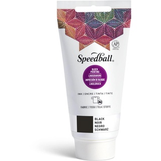 Speedball Art Products Company Stoff Tinte, schwarz, 60 ml