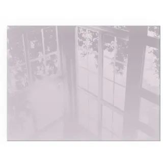 Tulup Kaminbodenplatte Glas 80 x 60 cm Hellviolett