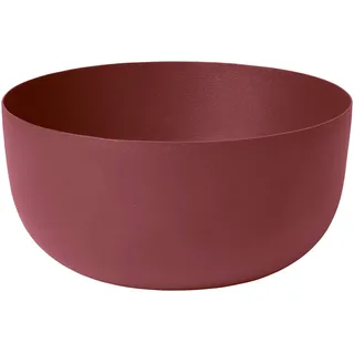 BLOMUS -REO- Schale Size L, rostfarbener Braunton, passend zu jedem Einrichtungsstil, Farbe Rustic Brown (66043)
