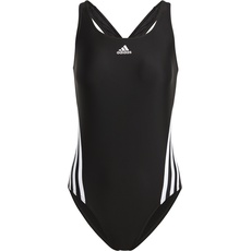 Bild von Damen Badeanzug adidas 3-Streifen, BLACK/WHITE, 46