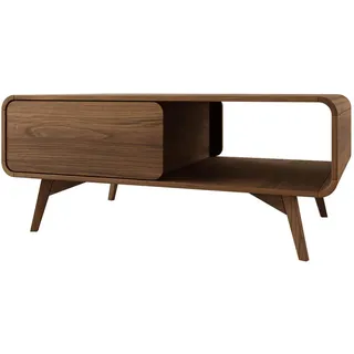Mirjan24 Couchtisch Helion Braun Nussbaum 65 x 45 x 108 cm