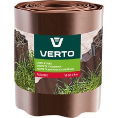Verto, Rasenkante, 514 Rasenkante Garten-Einfassungsrolle Kunststoff (900 cm)