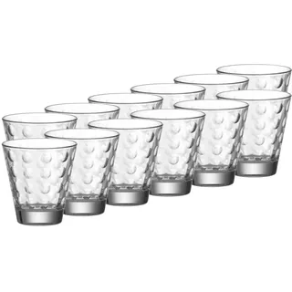 LEONARDO Trinkgläser Optic 0,215 l 12-tlg.