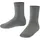 Stoppersocken Catspads K Hp Baumwolle rutschhemmende Noppen Grau Light Grey Melange 3390 31-34