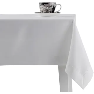 home&you Tischdecke Lumiere3 , Weiß , Textil , 150x1x220 cm , Heimtextilien, Wohntextilien, Tischwäsche, Tischdecken