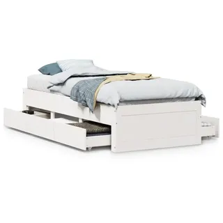 VidaXL 3308829, Weiß, 78,5 cm, 193,5 cm, 41 cm, 750 x 1900 mm, 590 x 360 x 185 mm - Weiß
