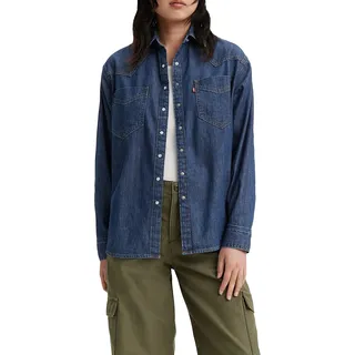 Levi's Levi's® Jeansbluse »DONOVAN Western SHIRT«, blau