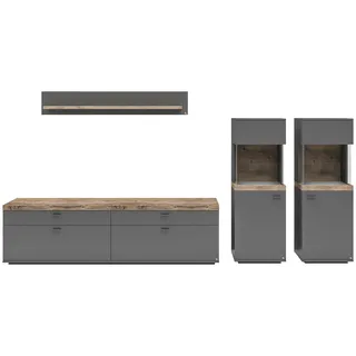 Set One by Musterring Wohnwand »Lancaster«, grau