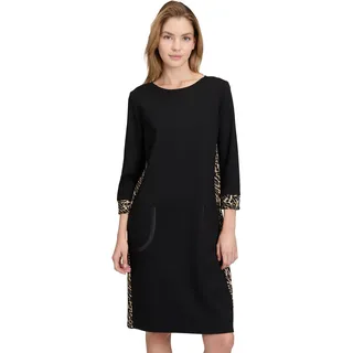 Betty Barclay Damen Jerseykleid mit Eingrifftaschen 36, Schwarz