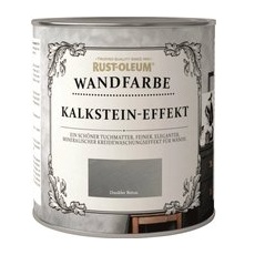 Rust-Oleum Wandfarbe Kalkstein-Effekt Dunkler Beton 1 l
