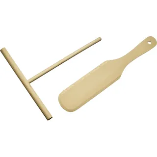 Westmark Crêpes-Spatel und Teigverteiler Woody 2-teilig Holz