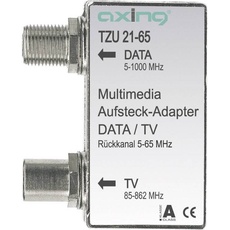 Axing Multimedia AufsteckAdapter (Originalfernbedienung), TV Receiver Zubehör, Silber