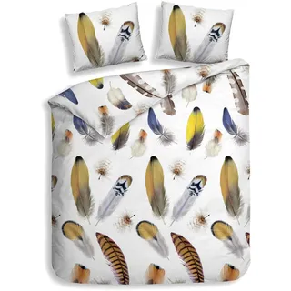 Heckett Lane Lopez Duvet Cover, Citrus Yellow, 200 x 220 cm