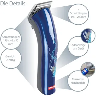 HEINIGER AKKU TRIMMER STYLE MIDI SCHERMASCHINE