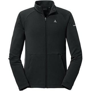 Schöffel Fleece Jacket Toreck M, warme Fleecejacke, atmungsaktive Funktionsjacke aus Stretch-Fleece, black, 46