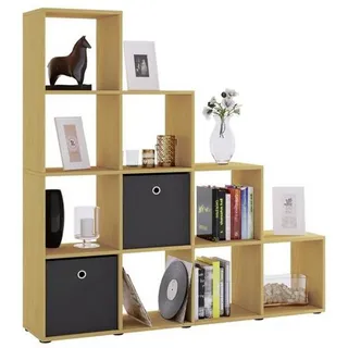VCM Raumteiler 142,5 x 29 x 138,5 cm Braun
