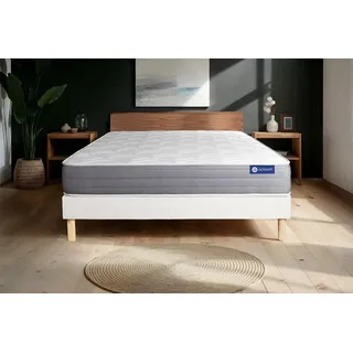 Matratzen- und Lattenrost-Set 90x200 cm - Actiflex Dream - Weiß