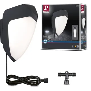 Paulmann Park + Light LED Außenwandleuchte Ikosea IP44 3000K 5,6W 350lm 12V Anthrazit