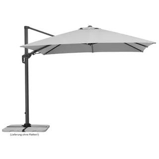 Schneider Schirme Rhodos Twist 300 x 300 cm Silbergrau