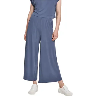 Urban Classics Damen Hose Ladies Modal Culotte, lässige Marlene Hose für Frauen, 3/4 Länge, mit Gummibund, Größen XS-5XL