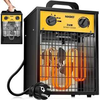 Elektroheizer 3 KW gelb