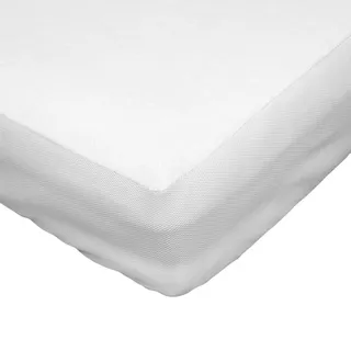 MiaSuite i sogni italiani Matratzenschoner wasserdicht 125 x 200 cm weiß