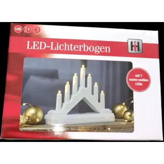 Hi LED-Lichterbogen 7 LED Weihnachten, Dekoration,