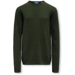 Only & Sons Herren Strickpullover | Normal geschnitten fit, Langarm, Winter, Bei max. 40 grad waschen